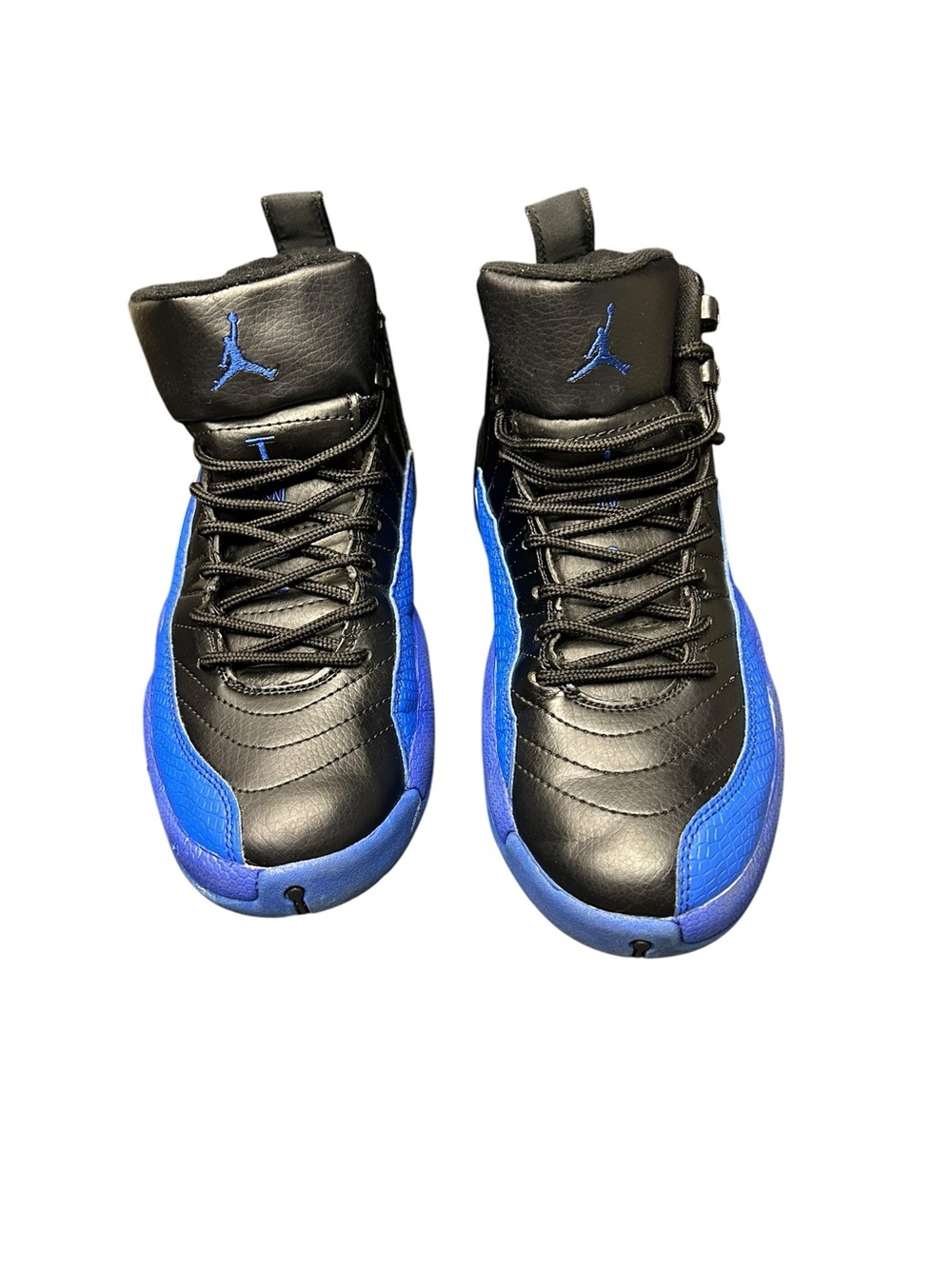 Jordan Men’s High-Top Basketball Shoes - Black & Royal Blue